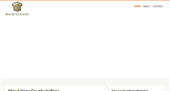 Desktop Screenshot of knoxcountygov.com